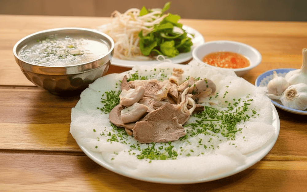 Bánh hỏi lòng heo